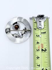 MaxSold Auction: Scottish Amethyst Sterling Silver Thistle Broach  - Esquimalt (British Columbia, Canada) PARTNER MANAGED Reseller Online Auction -  Lampson Street