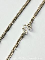 MaxSold Auction: Sterling Silver Brutalist Style Chain Necklace 24" - Esquimalt (British Columbia, Canada) PARTNER MANAGED Reseller Online Auction -  Lampson Street
