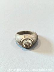 MaxSold Auction: Sterling Silver Clear Stone Ring Size 8.75 - Esquimalt (British Columbia, Canada) PARTNER MANAGED Reseller Online Auction -  Lampson Street