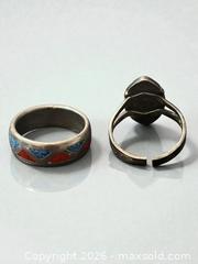 MaxSold Auction: Sterling Silver Southwest Style Rings - Esquimalt (British Columbia, Canada) PARTNER MANAGED Reseller Online Auction -  Lampson Street