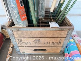 MaxSold Auction: Garden Stakes, Crate A - Allentown (Pennsylvania, USA) PARTNER MANAGED Downsizing Online Auction - North Berks Street