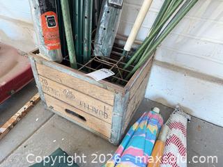 MaxSold Auction: Garden Stakes, Crate A - Allentown (Pennsylvania, USA) PARTNER MANAGED Downsizing Online Auction - North Berks Street