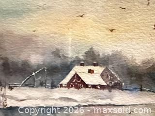 MaxSold Auction: Original Watercolor Art B - Allentown (Pennsylvania, USA) PARTNER MANAGED Downsizing Online Auction - North Berks Street