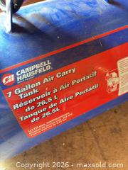 MaxSold Auction: Air Carry Tank B - Bally (Pennsylvania, USA) PARTNER MANAGED Downsizing Online Auction - Cherry Street