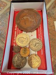 MaxSold Auction: Foreign Coins and Medallion A - Bally (Pennsylvania, USA) PARTNER MANAGED Downsizing Online Auction - Cherry Street