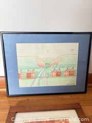 MaxSold Auction: Original Art Work, Savitsky A - Bally (Pennsylvania, USA) PARTNER MANAGED Downsizing Online Auction - Cherry Street