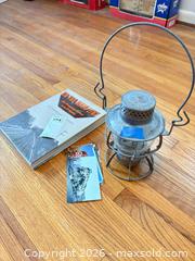 MaxSold Auction: RR Lantern, Book and Postcards B - Bally (Pennsylvania, USA) PARTNER MANAGED Downsizing Online Auction - Cherry Street