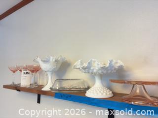 MaxSold Auction: Vintage Glass, Fenton B - Bally (Pennsylvania, USA) PARTNER MANAGED Downsizing Online Auction - Cherry Street