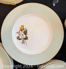 MaxSold Auction: A Garden Party Classic: W.H. Grindley Floral China Tea & Dinnerware Set   - Roseville (California, USA) PARTNER MANAGED Moving Online Auction - Marie Court #2