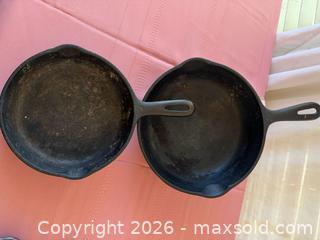 MaxSold Auction: Cast Iron Cooking Collection – Skillets & Double Burner Griddle - Roseville (California, USA) PARTNER MANAGED Moving Online Auction - Marie Court #2