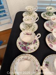 MaxSold Auction: Charming Royal Albert “Months of the Year” Floral Teacup Set with Matching Tea Service Pieces - Roseville (California, USA) PARTNER MANAGED Moving Online Auction - Marie Court #2