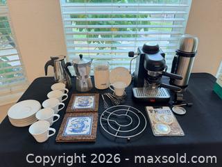 MaxSold Auction: Coffee Lover’s Bundle  - Roseville (California, USA) PARTNER MANAGED Moving Online Auction - Marie Court #2