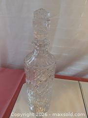 MaxSold Auction: Cut Crystal Cocktail Hour: Decanters + Serving Pieces - Roseville (California, USA) PARTNER MANAGED Moving Online Auction - Marie Court #2