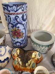 MaxSold Auction: Garden Party Ceramic Pottery Mix  - Roseville (California, USA) PARTNER MANAGED Moving Online Auction - Marie Court #2