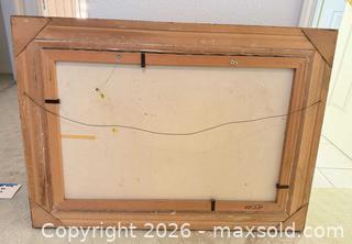 MaxSold Auction: Original Art #1 - Serene River Scene in Ornate Gold Frame - Roseville (California, USA) PARTNER MANAGED Moving Online Auction - Marie Court #2