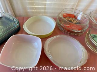 MaxSold Auction: Pyrex & Baking Glassware  - Roseville (California, USA) PARTNER MANAGED Moving Online Auction - Marie Court #2
