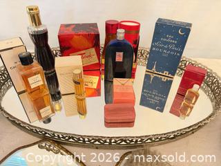MaxSold Auction:  Vintage Perfume and Vanity Set- Channel #5 & Christian Dior - Roseville (California, USA) PARTNER MANAGED Moving Online Auction - Marie Court #2
