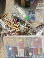 MaxSold Auction: Mixed Beads Bulk Lot - Gemstone, Glass, Wood & Metal Findings - Plano (Texas, USA) SELLER MANAGED Downsizing Online Auction -  Pin Oak Lane