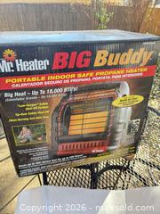 MaxSold Auction: Mr. Heater Big Buddy Portable Propane Heater - Plano (Texas, USA) SELLER MANAGED Downsizing Online Auction -  Pin Oak Lane