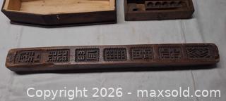 MaxSold Auction: Wooden Carved Boxes, Metal Bells and more - Toronto (Ontario, Canada) PARTNER MANAGED Reseller Online Auction - Queen Street West.