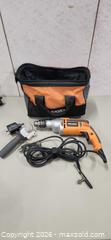 MaxSold Auction: 1/2" Ridgid Corded Drill with Bag - Pelham (Ontario, Canada) SELLER MANAGED Reseller Online Auction - Foss Road