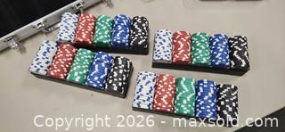 MaxSold Auction: 2 Poker Chip Sets with New and Used Playing Cards - Pelham (Ontario, Canada) SELLER MANAGED Reseller Online Auction - Foss Road