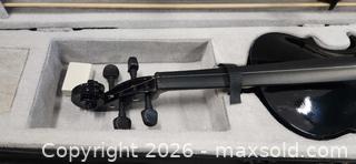 MaxSold Auction: Black Violin with Case - Pelham (Ontario, Canada) SELLER MANAGED Reseller Online Auction - Foss Road