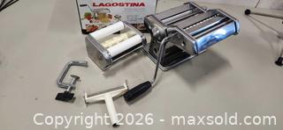 MaxSold Auction: Lagostina Pasta Machine with Ravioli Attachment - Pelham (Ontario, Canada) SELLER MANAGED Reseller Online Auction - Foss Road
