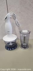MaxSold Auction: Oster 2 Speed Immersion Blender with Cup and Hand Blender - Pelham (Ontario, Canada) SELLER MANAGED Reseller Online Auction - Foss Road