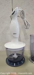 MaxSold Auction: Oster 2 Speed Immersion Blender with Cup and Hand Blender - Pelham (Ontario, Canada) SELLER MANAGED Reseller Online Auction - Foss Road