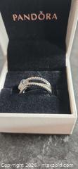 MaxSold Auction: Pandora 925 Silver Ring with Box - Pelham (Ontario, Canada) SELLER MANAGED Reseller Online Auction - Foss Road