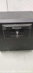 MaxSold Auction: Sentry File Safe Box with Keys - Pelham (Ontario, Canada) SELLER MANAGED Reseller Online Auction - Foss Road
