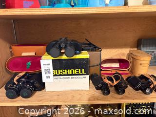 MaxSold Auction: Assorted Binoculars - Bushnell, Greenkat, Sirius, Sportsman - New Westminster (British Columbia, Canada) PARTNER MANAGED Downsizing Online Auction -  Jamieson Court (CONDO)