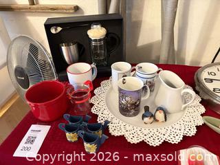 MaxSold Auction: Assorted Home Decor & Kitchenware Lot with Ceramic Birds - New Westminster (British Columbia, Canada) PARTNER MANAGED Downsizing Online Auction -  Jamieson Court (CONDO)