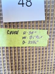 MaxSold Auction: Barrymore 3-Seater Beige/Tan Woven Fabric Sofa - New Westminster (British Columbia, Canada) PARTNER MANAGED Downsizing Online Auction -  Jamieson Court (CONDO)