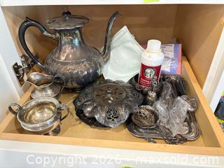 MaxSold Auction: Birks & Mixed-Material Tea/Coffee and Flatware Set with Accessories - New Westminster (British Columbia, Canada) PARTNER MANAGED Downsizing Online Auction -  Jamieson Court (CONDO)