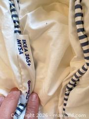 MaxSold Auction: IKEA 365+ MYSA Queen Duvet Insert White/Off-white - New Westminster (British Columbia, Canada) PARTNER MANAGED Downsizing Online Auction -  Jamieson Court (CONDO)