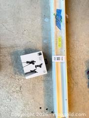 MaxSold Auction: IKEA RIBBA 45 3/8" White Wall Shelf with Umbra Buddy Hooks (3) - New Westminster (British Columbia, Canada) PARTNER MANAGED Downsizing Online Auction -  Jamieson Court (CONDO)