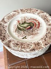 MaxSold Auction: Johnson Bros Windsor Ware Wild Turkeys Dinner Plates, Set of 12 - New Westminster (British Columbia, Canada) PARTNER MANAGED Downsizing Online Auction -  Jamieson Court (CONDO)