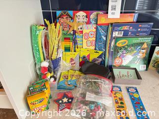 MaxSold Auction: Kids Craft Supplies Lot with Crayons, Stickers & Pom Poms - New Westminster (British Columbia, Canada) PARTNER MANAGED Downsizing Online Auction -  Jamieson Court (CONDO)