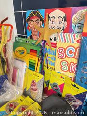 MaxSold Auction: Kids Craft Supplies Lot with Crayons, Stickers & Pom Poms - New Westminster (British Columbia, Canada) PARTNER MANAGED Downsizing Online Auction -  Jamieson Court (CONDO)