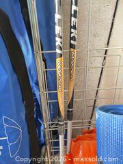 MaxSold Auction: Lot: Folding Camping Chairs, Beach Umbrella, Trekking Poles & Yoga Mat - New Westminster (British Columbia, Canada) PARTNER MANAGED Downsizing Online Auction -  Jamieson Court (CONDO)