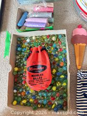 MaxSold Auction: Lot: Mixed Toys & Games — Construction Pieces, Marbles, Book - New Westminster (British Columbia, Canada) PARTNER MANAGED Downsizing Online Auction -  Jamieson Court (CONDO)