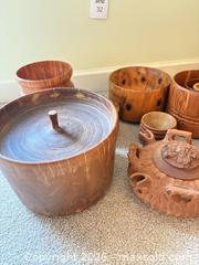 MaxSold Auction: Lot of Wooden Bowls, Boxes & Decorative Carvings (approx. 8-12) - New Westminster (British Columbia, Canada) PARTNER MANAGED Downsizing Online Auction -  Jamieson Court (CONDO)
