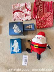 MaxSold Auction: Mixed Christmas Nativity Figurines, Plush Toy & Table Linens - New Westminster (British Columbia, Canada) PARTNER MANAGED Downsizing Online Auction -  Jamieson Court (CONDO)