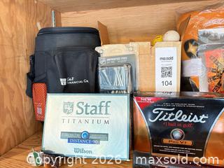 MaxSold Auction: Mixed Lot: Golf Items, Travel Bag, Framed Print, Blanket - New Westminster (British Columbia, Canada) PARTNER MANAGED Downsizing Online Auction -  Jamieson Court (CONDO)