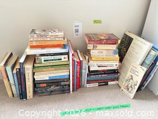 MaxSold Auction: Mixed Lot of 21–50 Books: Fiction, Self?Help, Travel, Reference - New Westminster (British Columbia, Canada) PARTNER MANAGED Downsizing Online Auction -  Jamieson Court (CONDO)