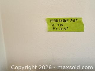 MaxSold Auction: Mixed Lot: Peter Rabbit Framed Print & Seasonal Craft Items - New Westminster (British Columbia, Canada) PARTNER MANAGED Downsizing Online Auction -  Jamieson Court (CONDO)