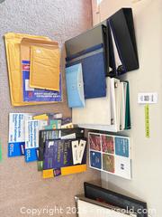 MaxSold Auction: Office Supplies Lot with Desk Accessories, Lamp, Briefcase - New Westminster (British Columbia, Canada) PARTNER MANAGED Downsizing Online Auction -  Jamieson Court (CONDO)