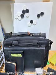 MaxSold Auction: Office Supplies Lot with Desk Accessories, Lamp, Briefcase - New Westminster (British Columbia, Canada) PARTNER MANAGED Downsizing Online Auction -  Jamieson Court (CONDO)